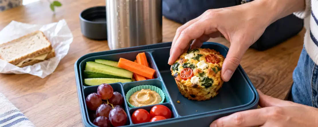 Trött på smörgåsar? 5 lunchpaket med muffins, soppa och bento som huvudingredienser