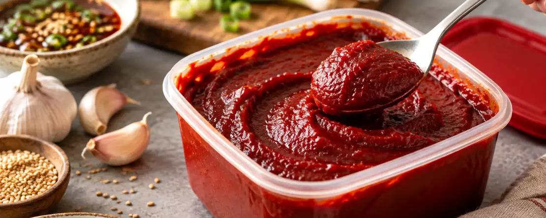 När gochujang har öppnats: Så förvarar och doserar du chilipastan