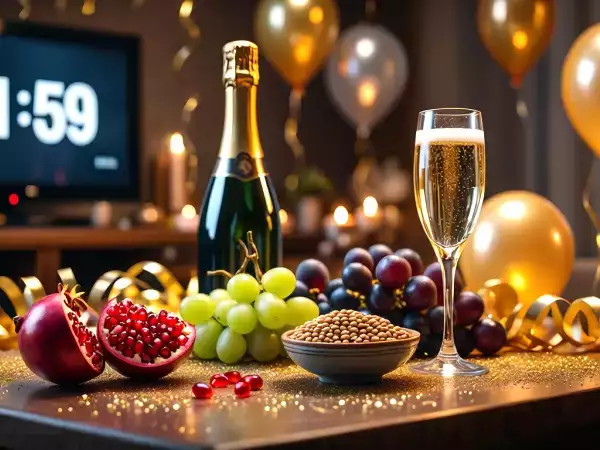 Dessa 8 livsmedel är en nyårstradition (och många människor svär på att de ger riktig tur)