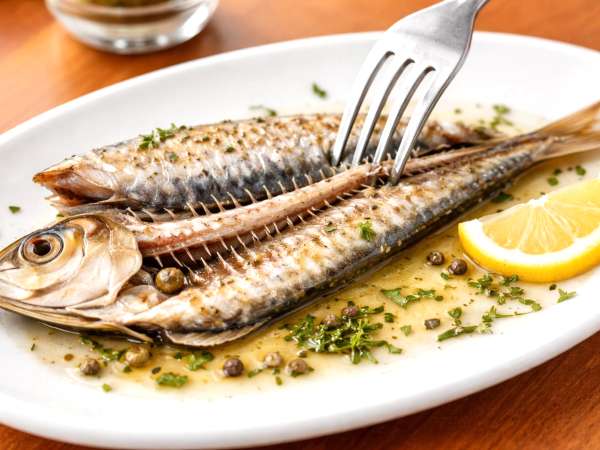 Hur man tar bort sardinben utan att demontera fisken och utan att slösa tid i köket