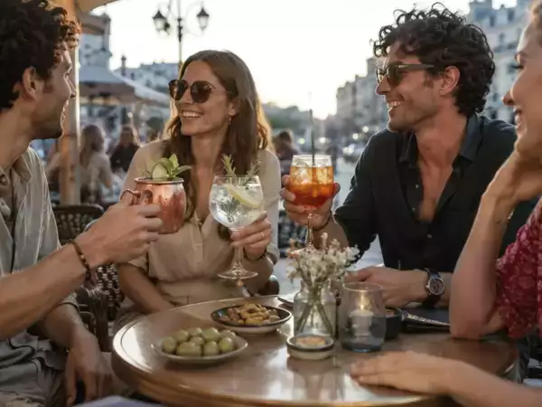Varför man i Frankrike dricker cocktails före maten och i Spanien efter maten.