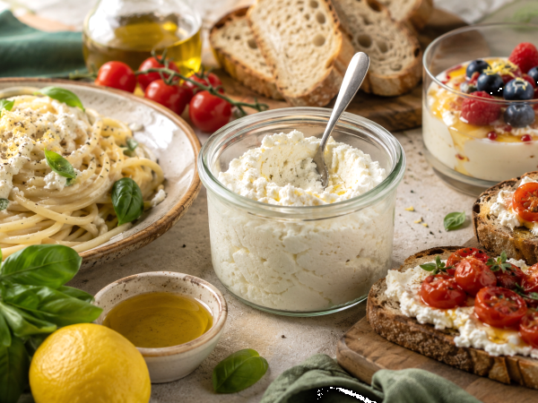 Har du en burk ricotta som står och skräpar i kylskåpet? Dessa läckra idéer kan rädda din måltid