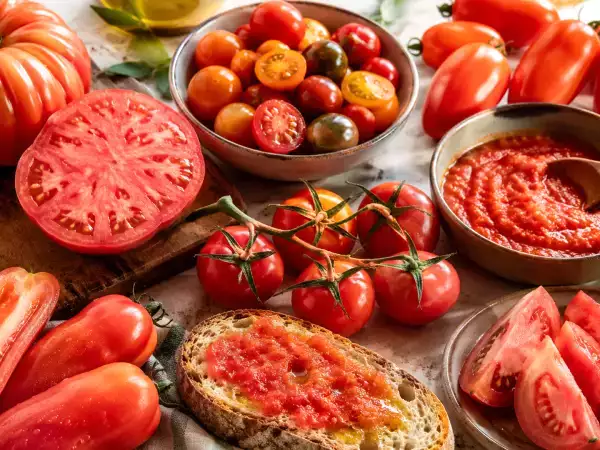 Vilken tomat ska man välja till olika recept: gazpacho, sallad, sås eller bröd med tomat?