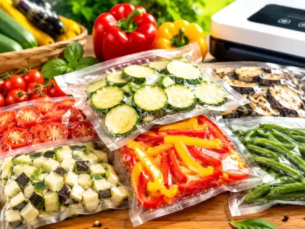 Vakumförpackade sommargrönsaker: en praktisk guide till hur man förvarar dem och återupplever sommarens äkta smak