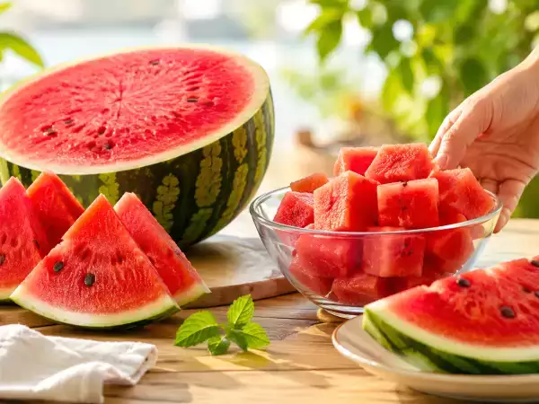 Hur mycket vattenmelon ska man äta per dag? Tips för att välja rätt och balanserad portion