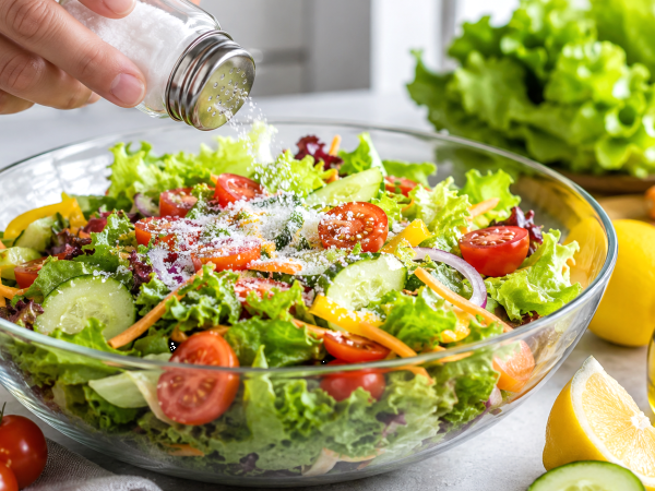 Har du hällt för mycket salt i salladen? Ett knep som återställer den rätta smaken utan att använda vatten
