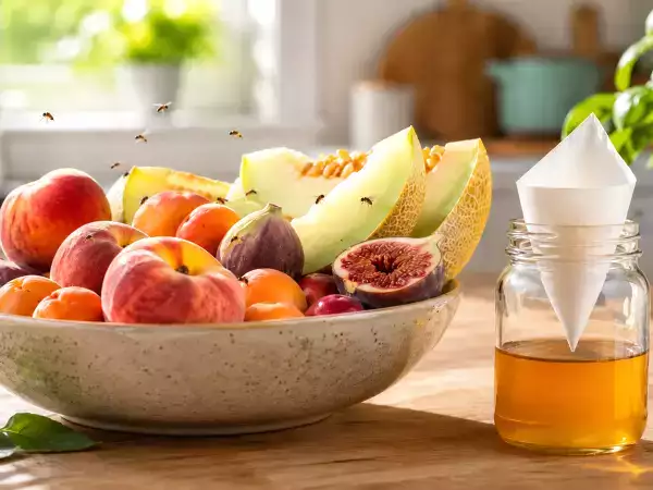 Farväl, fruktflugor: det naturliga och superenkla sättet att skydda sommarfrukten utan kemikalier
