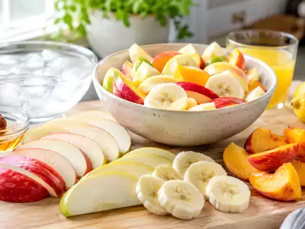 Blir skuren frukt svart direkt? Upptäck praktiska metoder utöver citron för att hålla den färsk