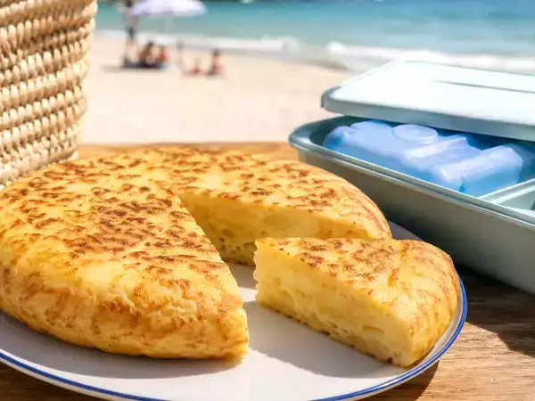 Potatistortilla på stranden: ja, men bara om du följer dessa försiktighetsåtgärder