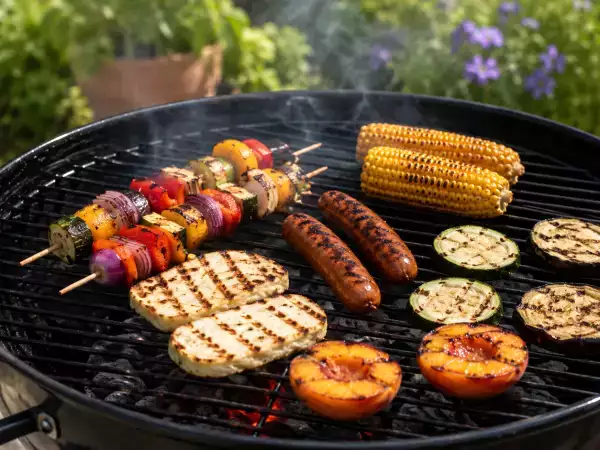 Köttfri grillfest: varför grönsaker, frukt, ost och baljväxter också passar på grillen