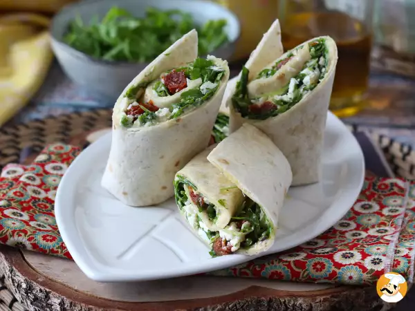 Hur undviker man att ens wrap blir alldeles slapp vid lunchtid?