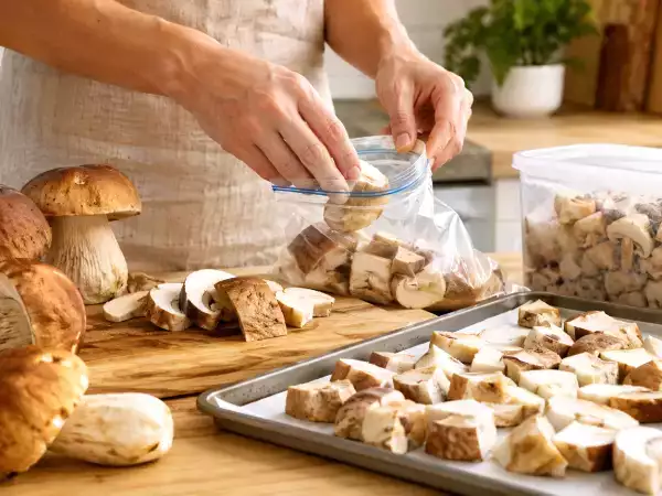 Färska porcini i frysen: det enkla knepet som bäst bevarar doft och konsistens