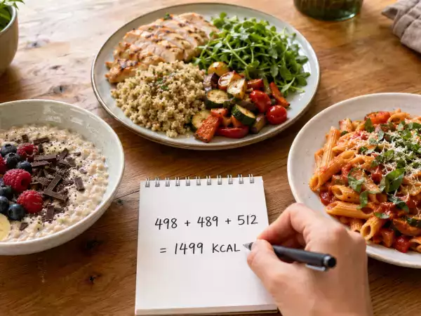 Hur ser egentligen en meny på 1 500 kcal ut? Här är ett exempel på en hel dag med 1 499 kcal