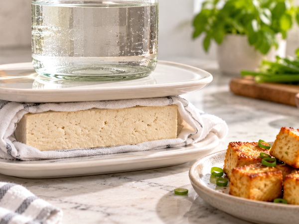 Pressa tofu utan tofu-press: enkla metoder hemma för att få den krispig och full av smak