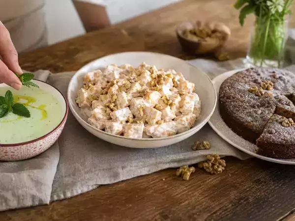 Krämiga pumpagnocchi och saftig valnötskaka – höstens goda meny