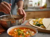 Artiklar: Dagens meny, 28 juni: smakfull vegetarisk chorba, proteinrik wrap och syrlig brownie