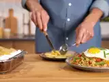 Artiklar: Dagens meny, 29 juni: läckra potatischips, indonesisk Nasi Goreng och päron- och chokladtårta