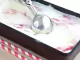 Recept Yoghurt- och hallonglass