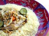 Recept Traditionell marockansk kycklingcouscous
