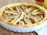 Recept Camembert- och äppeltårta