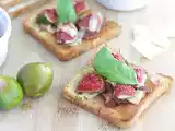 Recept Bruschetta med fikon, parmesan och parmaskinka