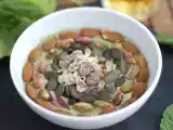 Recept Smoothie bowl kiwi mynta spenatskott