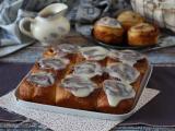 Recept Kanelbullar, brioche med kanel och vaniljglasyr
