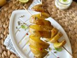 Recept Spiralpotatis på en pinne, den idiotsäkra tekniken utan maskin