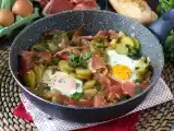 Recept Huevos rotos, det superenkla spanska receptet baserat på potatis och ägg