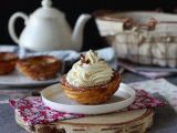 Recept Skålformade bakade churros med generös topping