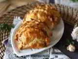 Recept Äppelknyten med hasselnötskräm till trettondagen