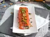 Recept Laxrulle med ricotta och pistagenötter