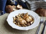 Recept Fläskrullader med champinjonsås