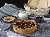 Recept Extra god cheesecake i snickers-stil