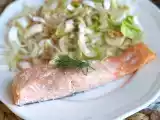 Recept Hur tillagar man en laxbiff i stekpanna?