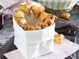 Recept Extra krispiga smördegshjärtan med hallon- och chokladpops