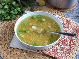Recept Asiatisk kycklingsoppa, mycket smakrik och tröstande