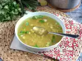 Recept Asiatisk kycklingsoppa, mycket smakrik och tröstande
