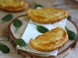 Recept Fyllda smördegsvändor med champinjoner och spenat