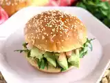 Recept Sandwich med räkor, avokado och koriander