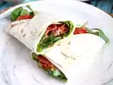 Recept Sandwich wrap med chorizo, avokado och tomat