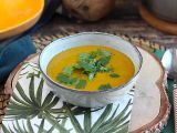 Recept Butternut- och röda linser soppa