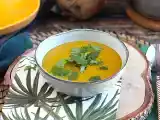Recept Butternut- och röda linser soppa