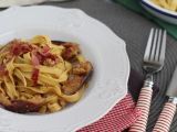 Recept Pasta med fikon och pancetta