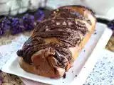 Recept Babka brioche med choklad och hasselnötter