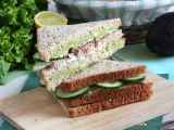 Recept Club sandwich med tonfisk och avokado