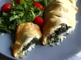 Recept Kummel i smördeg med spenat