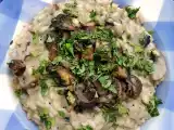Recept Krämig risotto med svamp