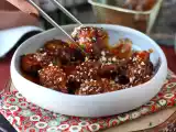 Recept Koreansk stekt kyckling med kryddig gochujangsås - dakgangjeong