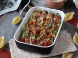 Recept Conchiglioni fyllda med ricotta och spenat: en oemotståndlig bakad vegetarisk rätt
